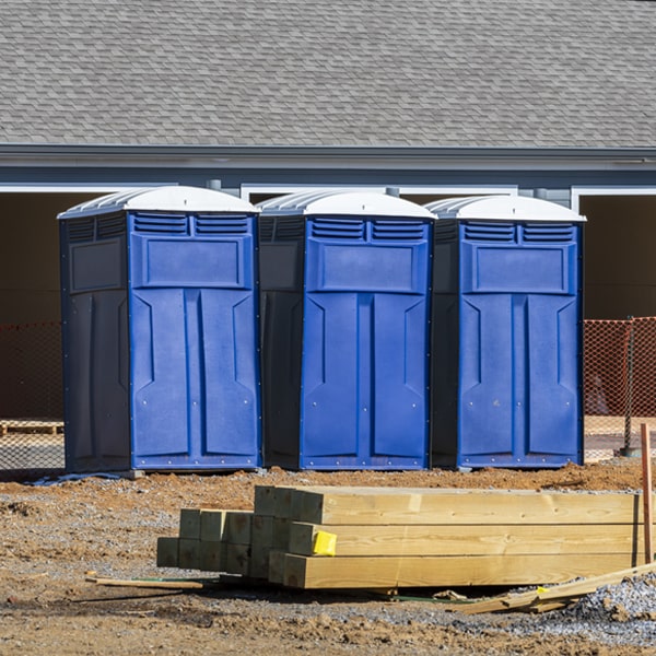 can i customize the exterior of the porta potties with my event logo or branding in Grandin FL